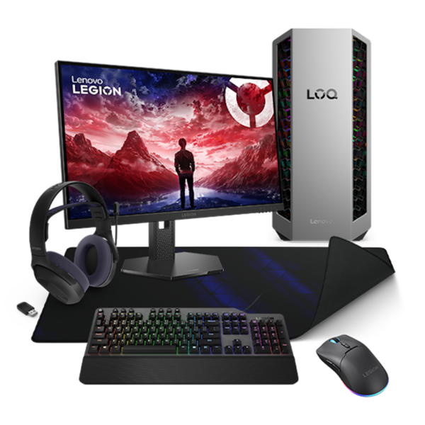 Lenovo LOQ Tower 26ADR10 Ryz7 RTX5050 rinkinys