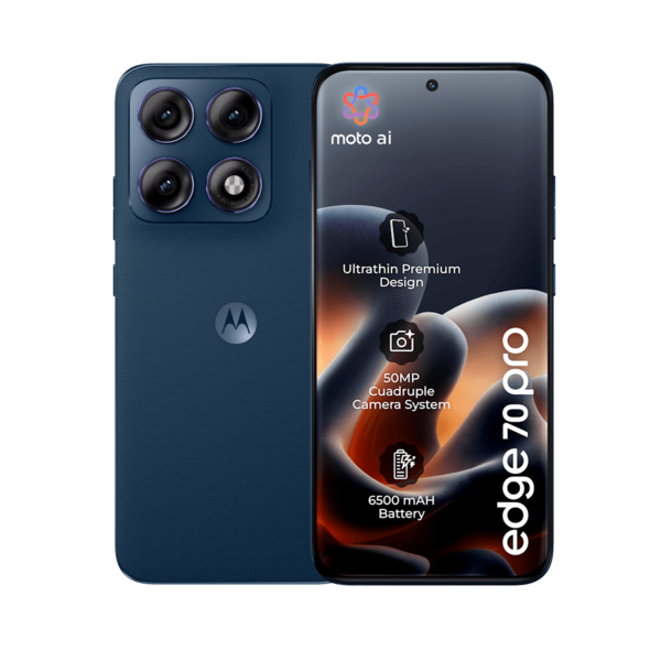 Motorola Edge 70 Pro 256 gb mėlyna